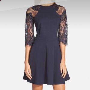 BB Dakota navy dress